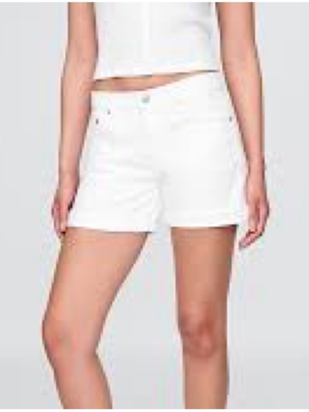 GAP White 5” khaki short casual chino shorts size 2